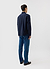 Men's Pleated Shirt | Percival x Warren | Navy Blue