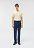 Pleated Tailored Trousers | Linen | Navy