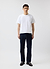 Cropped Regular Fit T Shirt | Organic Cotton | White