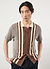 Teramo Knitted Polo Shirt | Ecru