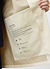 Men's Cream Sherlock Short Trench Coat | Waterproof | Stone with Cinnamon