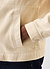 Preface Contrast Collar Jacket | Cotton Twill | Ecru