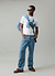 Men's Relaxed Fit Denim Jeans | Light Wash Blue