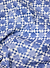 Moquette Grid Long Sleeve Shirt | Cotton | Blue