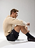 Cable Knit Jumper | Umbro x Percival | Ecru