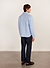 Quilted Overshirt | Linen | Light Blue
