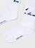 Le Grand Lac Percival Socks | White