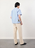 Capri Cuban Shirt | Cotton | Blue