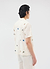 Olive Tapestry Cuban Shirt | Cotton | Ecru