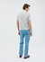 Laurent Open Collar Polo | Cotton | Ecru