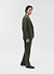 Relaxed Tailored Blazer | Micro Check | Forest