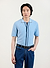 Broken Stripe Knitted Shirt | Percival x Ilaria | Blue