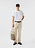 Bistro T Shirt | Embroidered Organic Cotton | White