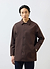 Men's Brown Sherlock Short Trench Coat | Waterproof | Espresso with Cinnamon