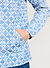 Moquette Grid Long Sleeve Shirt | Cotton | Blue
