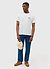 Bear Mascot Regular Fit T Shirt | Percival and Champion | White