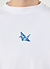Origami Oversized T Shirt | Embroidered Organic Cotton | White