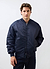 Bomber Jacket | Nylon | Midnight with Olive