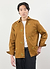 Olive Overshirt | Cotton | Rust