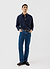 Drape Long Sleeve Shirt | Percival x Warren | Navy