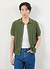 Assisi Knitted Shirt | Cotton | Olive