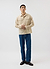 Men's Long Sleeve Safari Shirt | Percival x Warren | Camel Beige