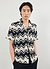 Naples Crochet Cuban Shirt | Cotton | Ecru