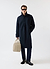 Wool Overcoat | Navy