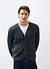 Editor Cardigan | Cotton | Grey