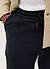 Perci Straight Leg Trackpants | Cotton | Black