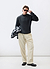 Library Turtle Neck | Cotton | Charcoal