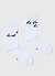 Le Grand Lac Percival Socks | White