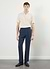 Tailored Linen Trousers | Navy