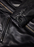 Flight Leather Jacket | Black