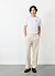 Program Pleated Trousers | Cotton | Ecru