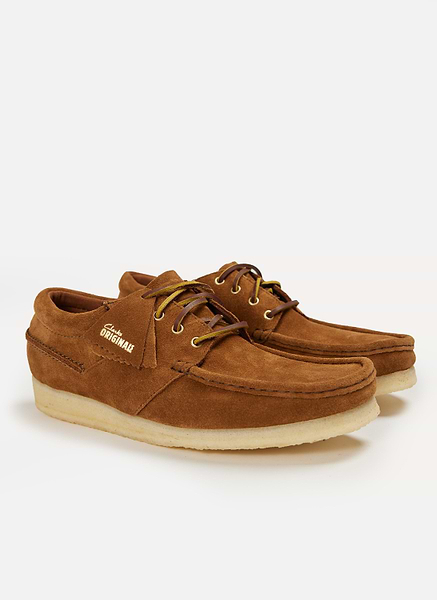 Wallabee Boat Cola Suede – Premier