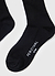 World Key Embroidered Socks | Black