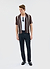 Conti Knitted Stripe Shirt | Cotton | Brown with Ecru