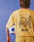 Goal Oversized T Shirt | Champion and Percival | Mustard