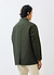 Men's Green Sherlock Short Trench Coat | Waterproof | Forest with Check