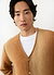 Ombre Knitted Cardigan | Mohair | Tan