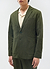 Relaxed Tailored Blazer | Micro Check | Forest