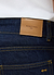Straight Leg Denim Jeans | Cotton | Dark Indigo