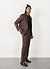 Houndstooth Tailored Blazer | Espresso