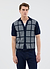 Costa Knitted Shirt | Cotton | Navy