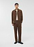 Casual Tailored Patch Pocket Jacket | Wool | Brown