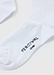 World Key Embroidered Socks | White
