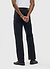 Straight Leg Denim Jeans | Cotton | Black
