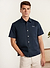 Auxiliary Boxy Clerk Shirt | Navy