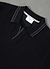 Cassette Knitted Polo | Cotton | Black